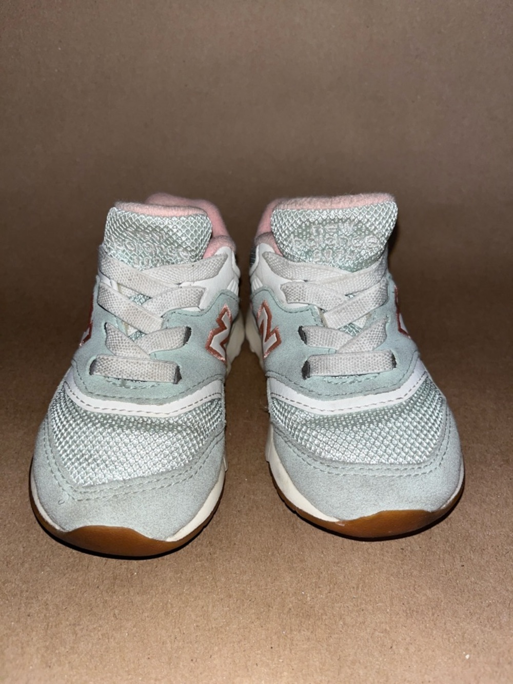 New Balance 997H Athletic Shoe - Baby / Toddler Mint 6 - Picture 2 of 6